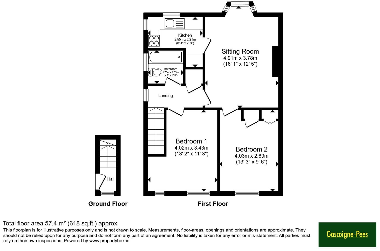 Albany Crescent, Claygate, Esher, Surrey, KT10 floorplan