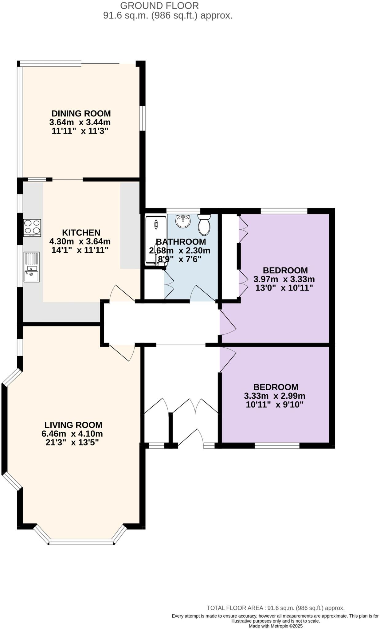 Preston Road, Grimsargh, PR2 floorplan