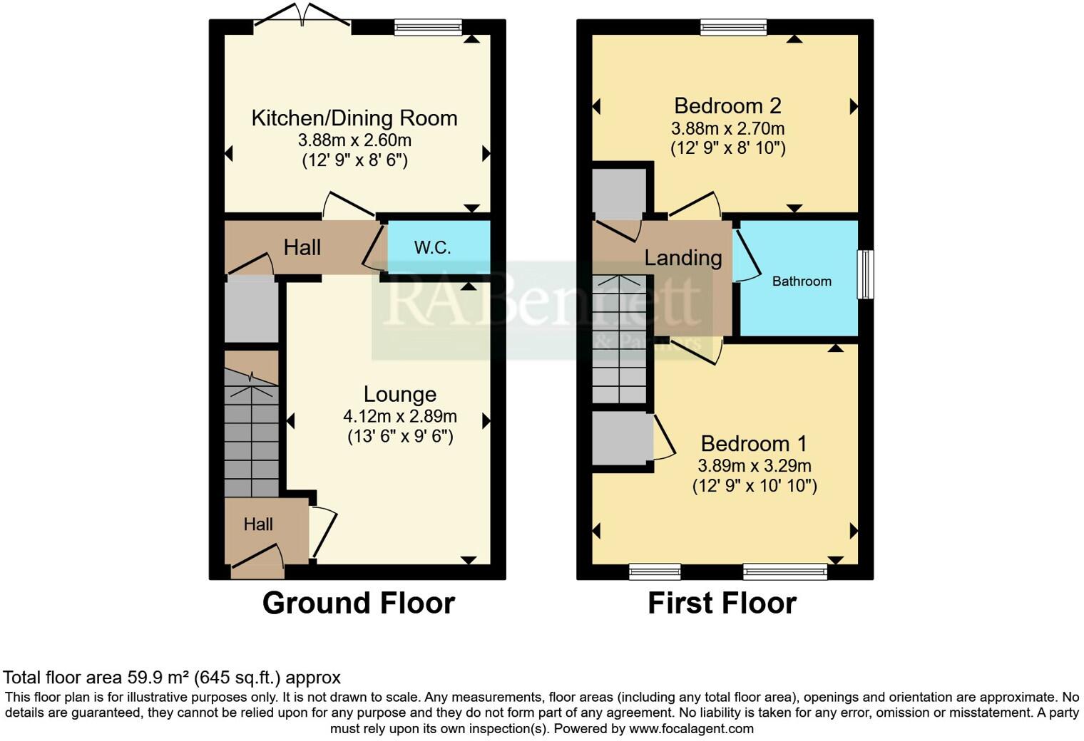 Cooper Crescent, Long Marston, Stratford-upon-Avon, Worcestershire, CV37 floorplan