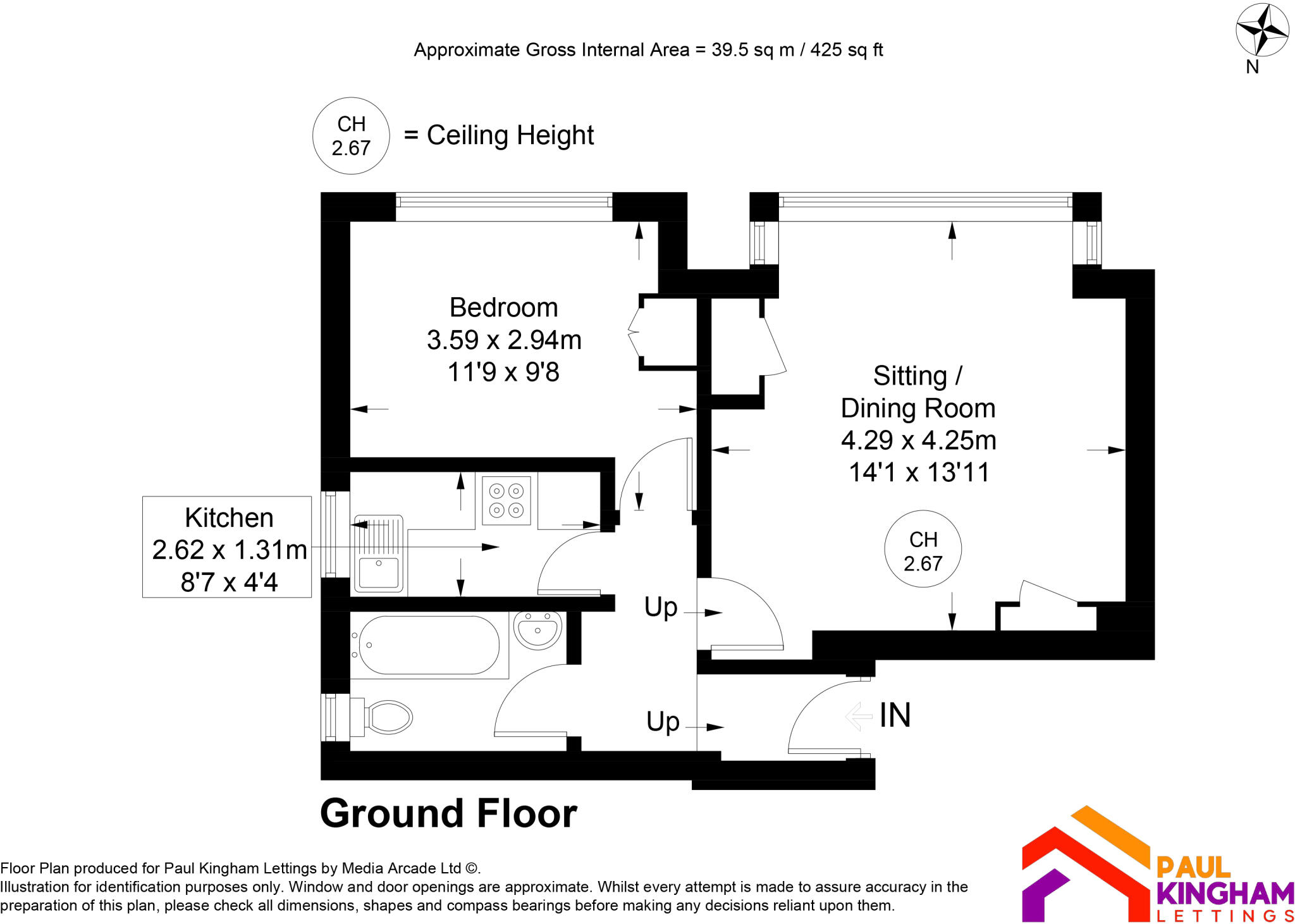 Myddleton Road, Uxbridge floorplan
