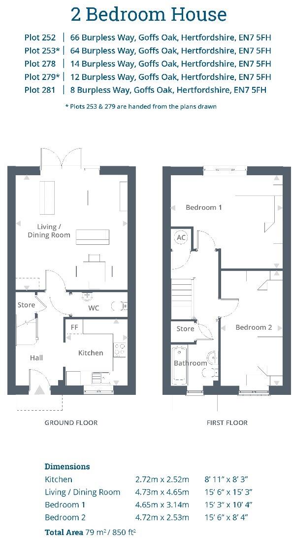 Hendricks Green, Burpless Way, Goffs Oak floorplan