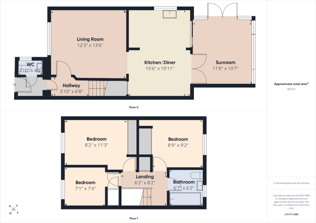 163 The Murrys, Edinburgh, EH17 8UN floorplan