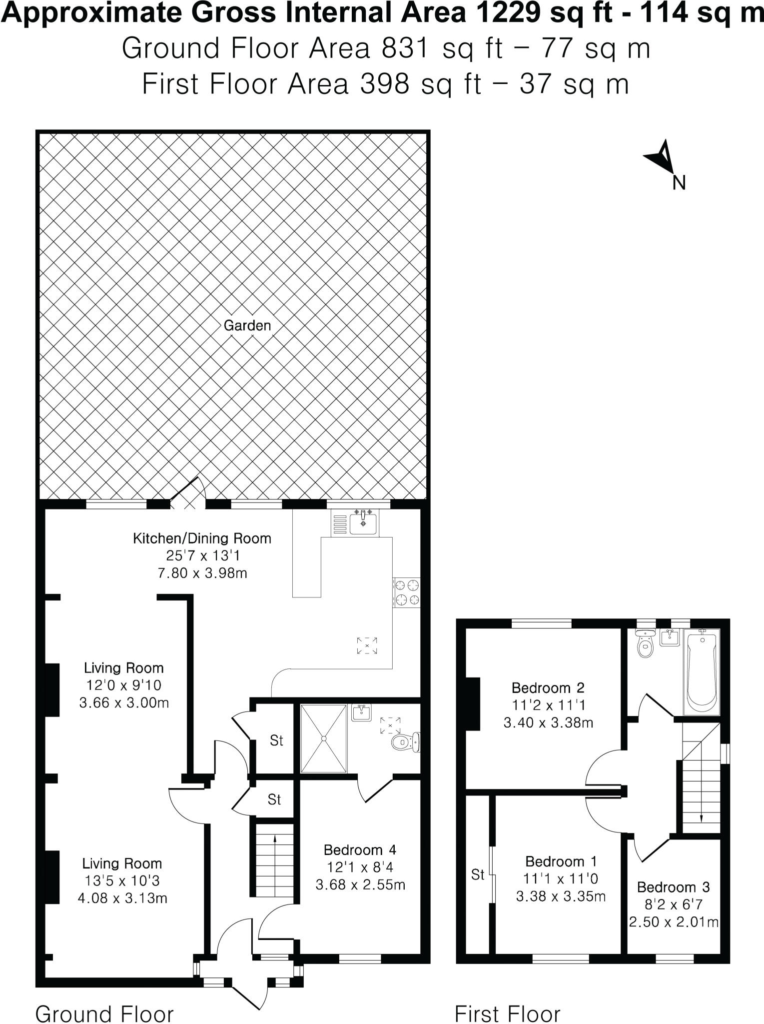 Hilfield Lane, Aldenham floorplan