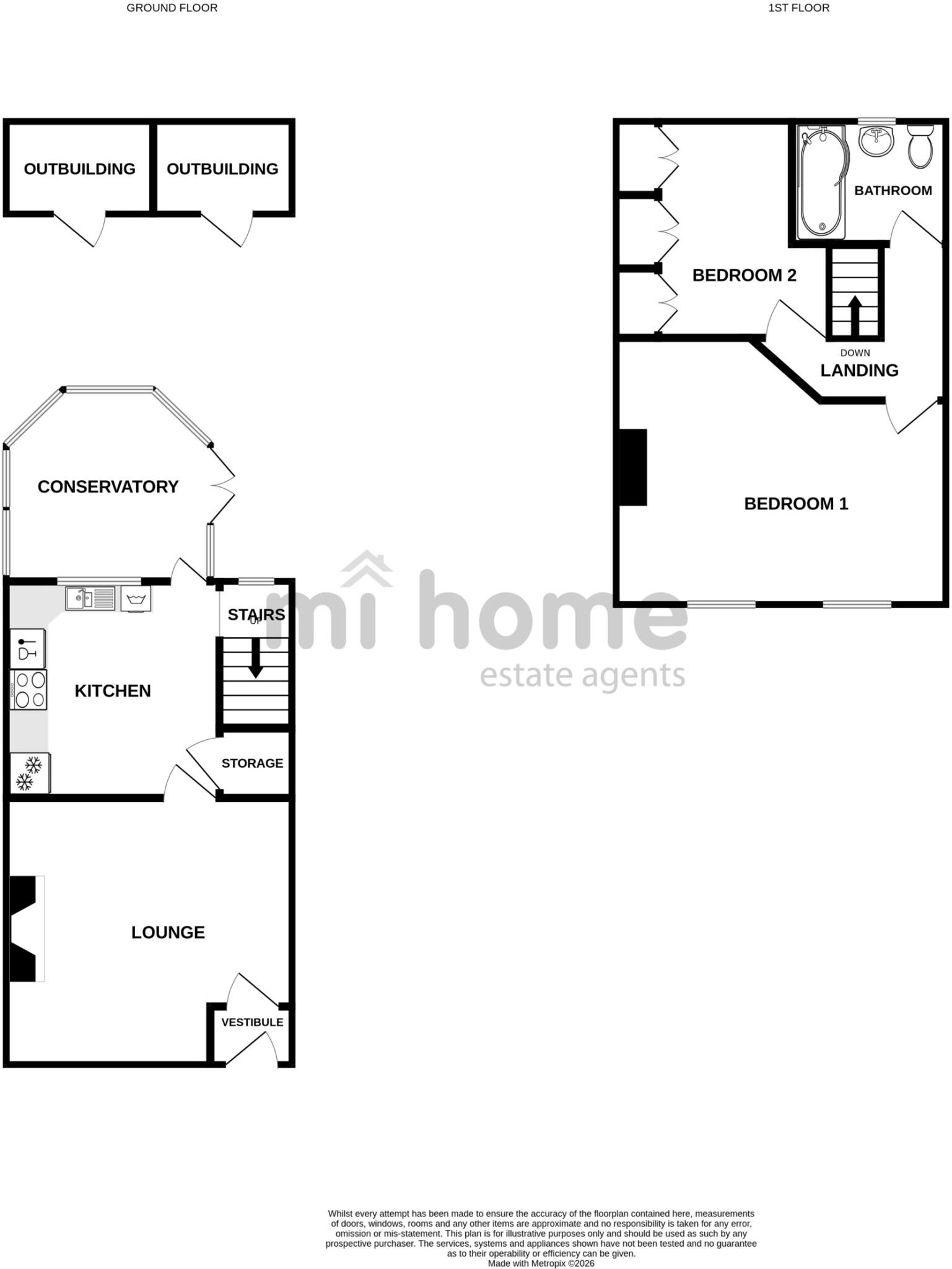 Lytham Road, Freckleton, Preston, Lancashire, PR4 floorplan