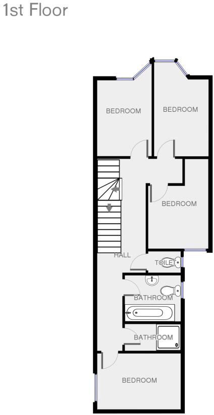 Llandough Street, Cathays floorplan