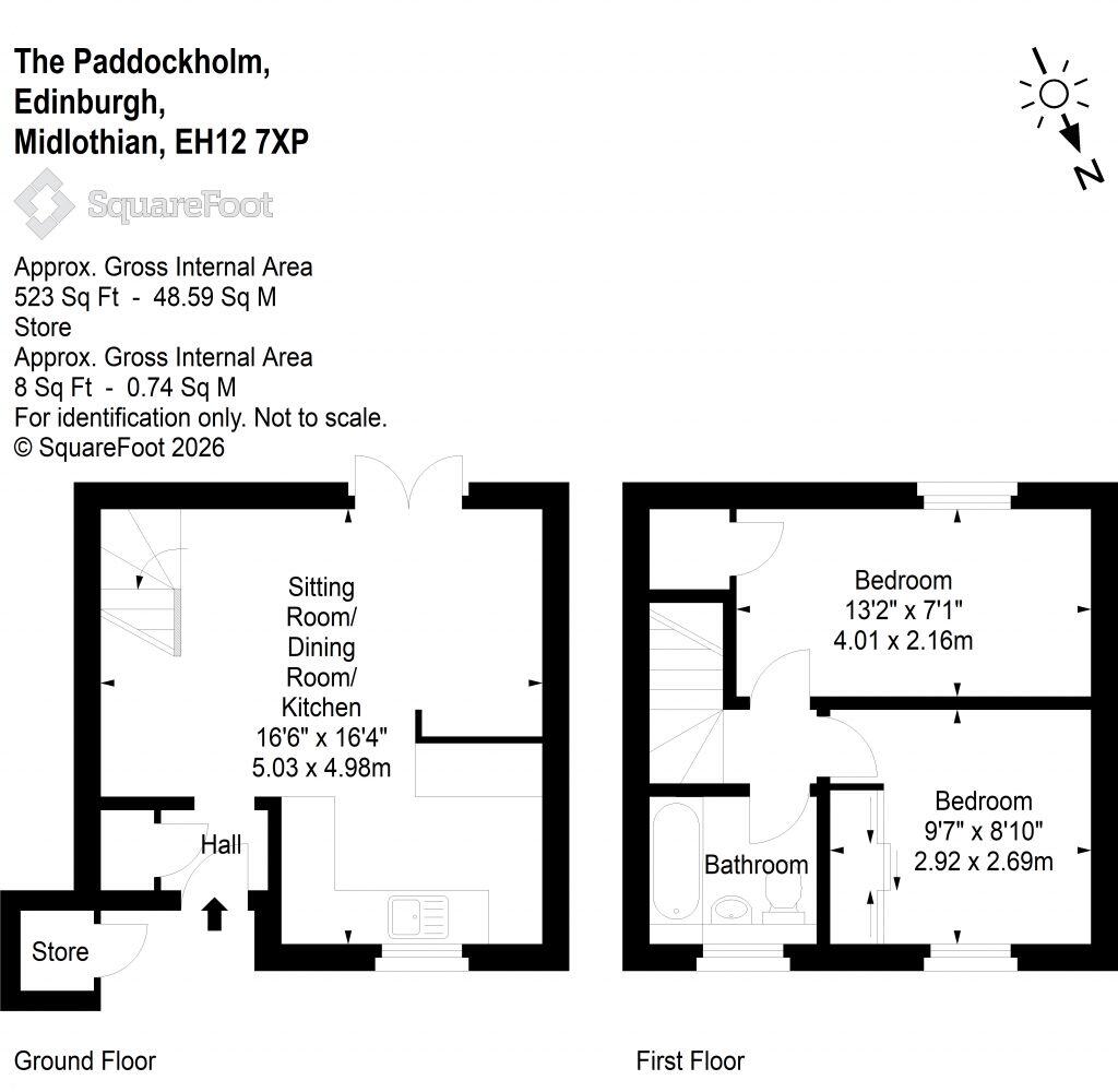 27 The Paddockholm, EDINBURGH, EH12 7XP floorplan