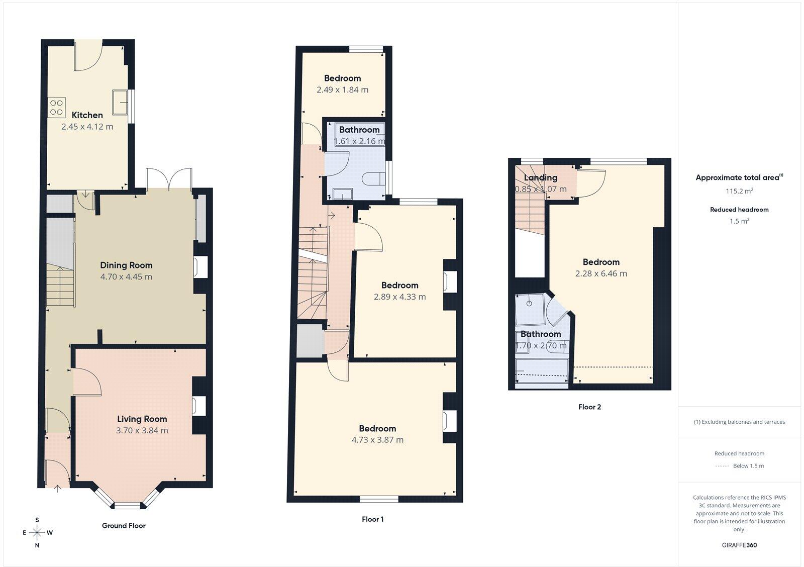 Upper Perry Hill, Bristol, BS3 floorplan