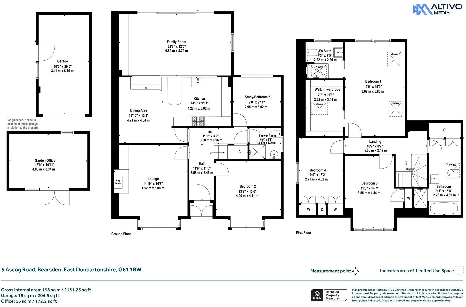 Ascog Road, Bearsden floorplan