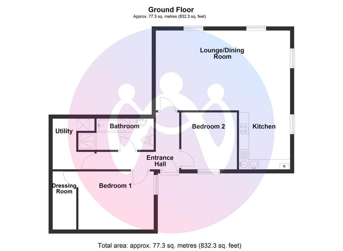 Lôn Penmynydd, Llangefni, Anglesey, LL77 floorplan