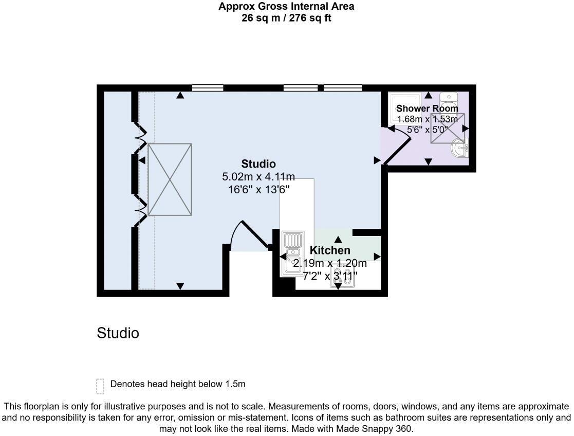 Flat 7 Kingsbridge Court, 23 Kingsbridge Road, Poole floorplan
