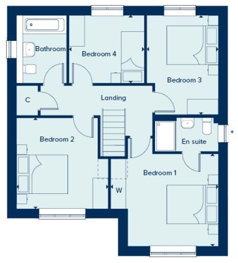 The Dartford, Heart Of England Way, Nuneaton, CV11 floorplan