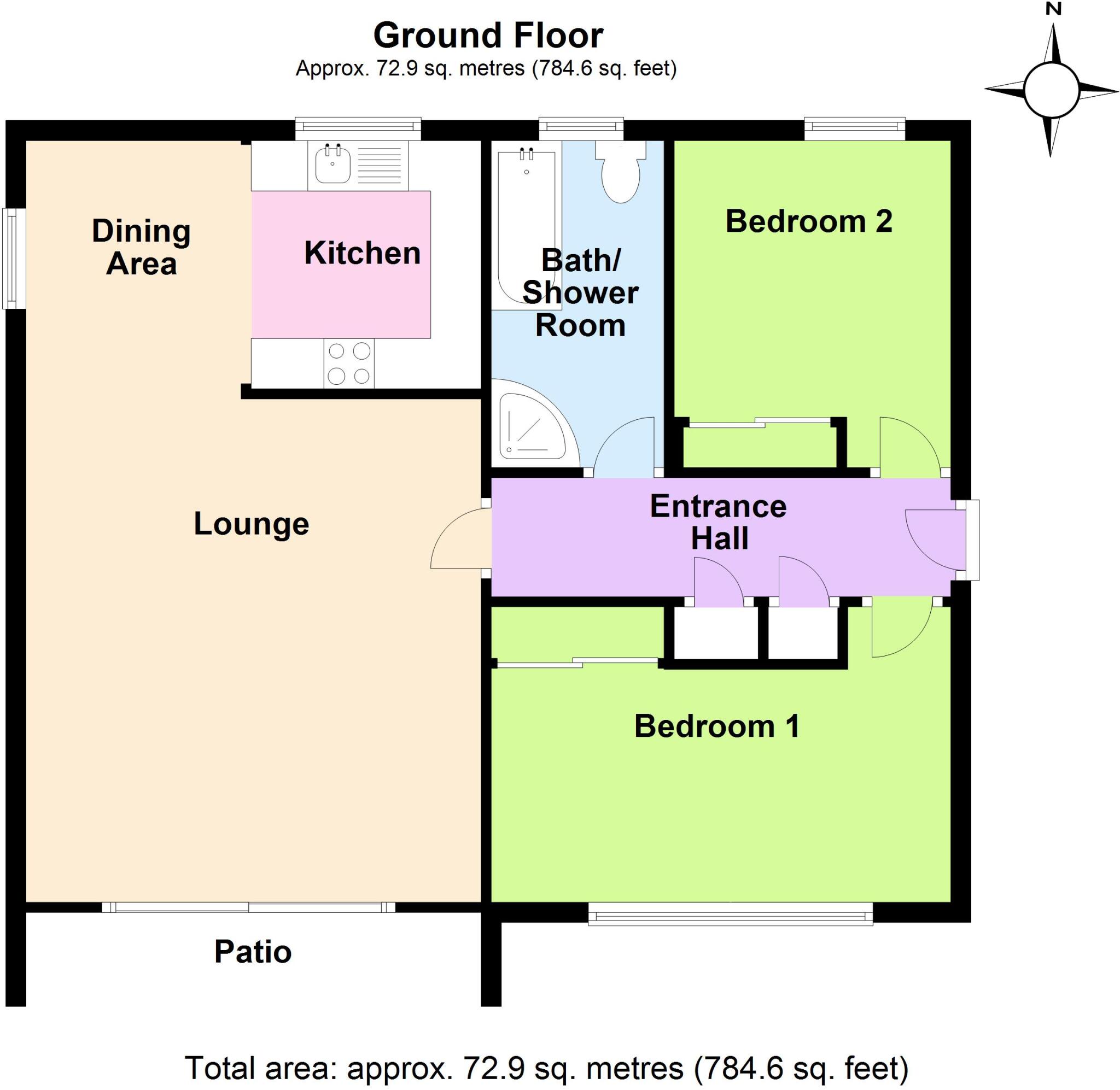 Rackham Road, Rustington floorplan