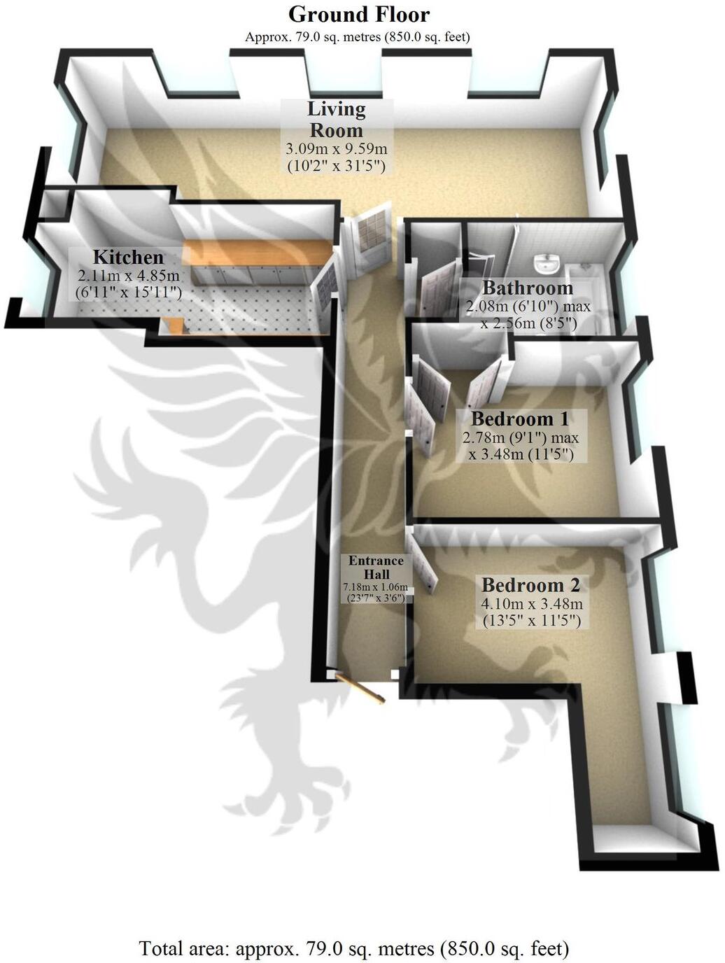 Inner Silk Mills, Malmesbury, SN16 floorplan