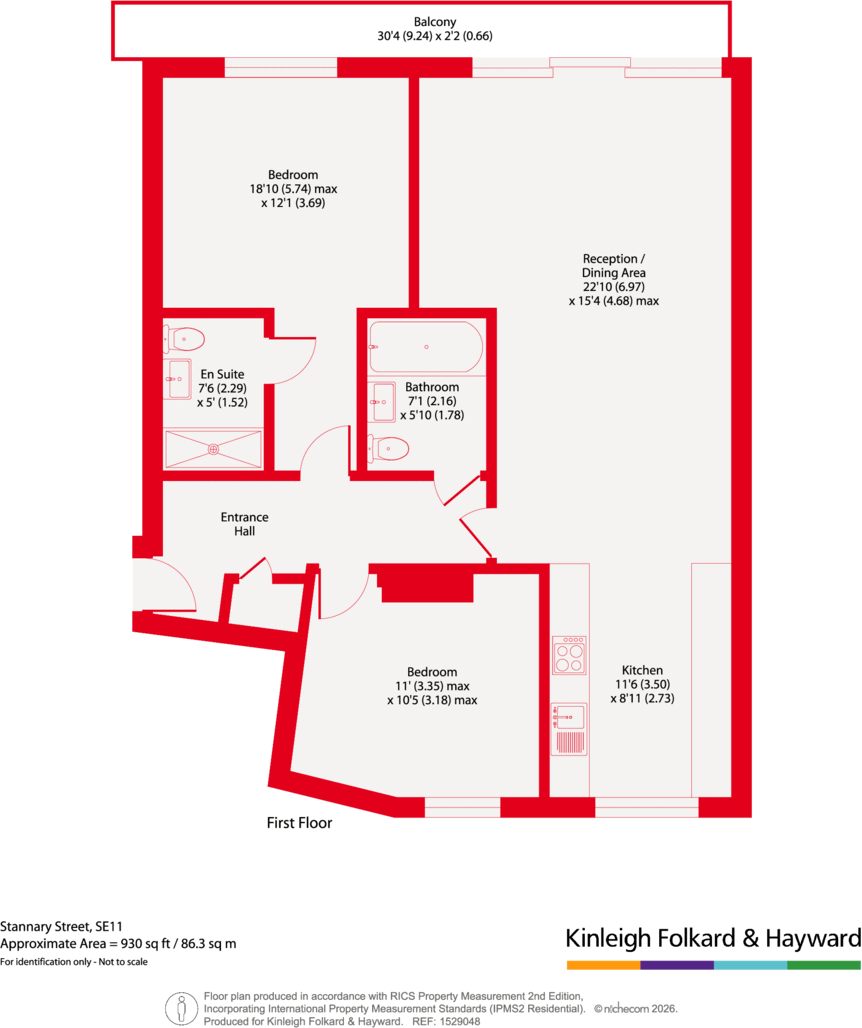 Stannary Street, Kennington, London, SE11 floorplan