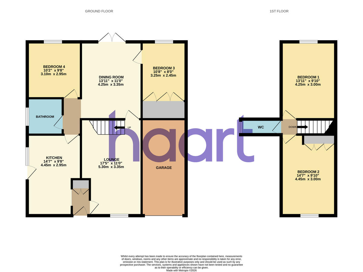 Meadow End, Radcliffe-on-Trent floorplan