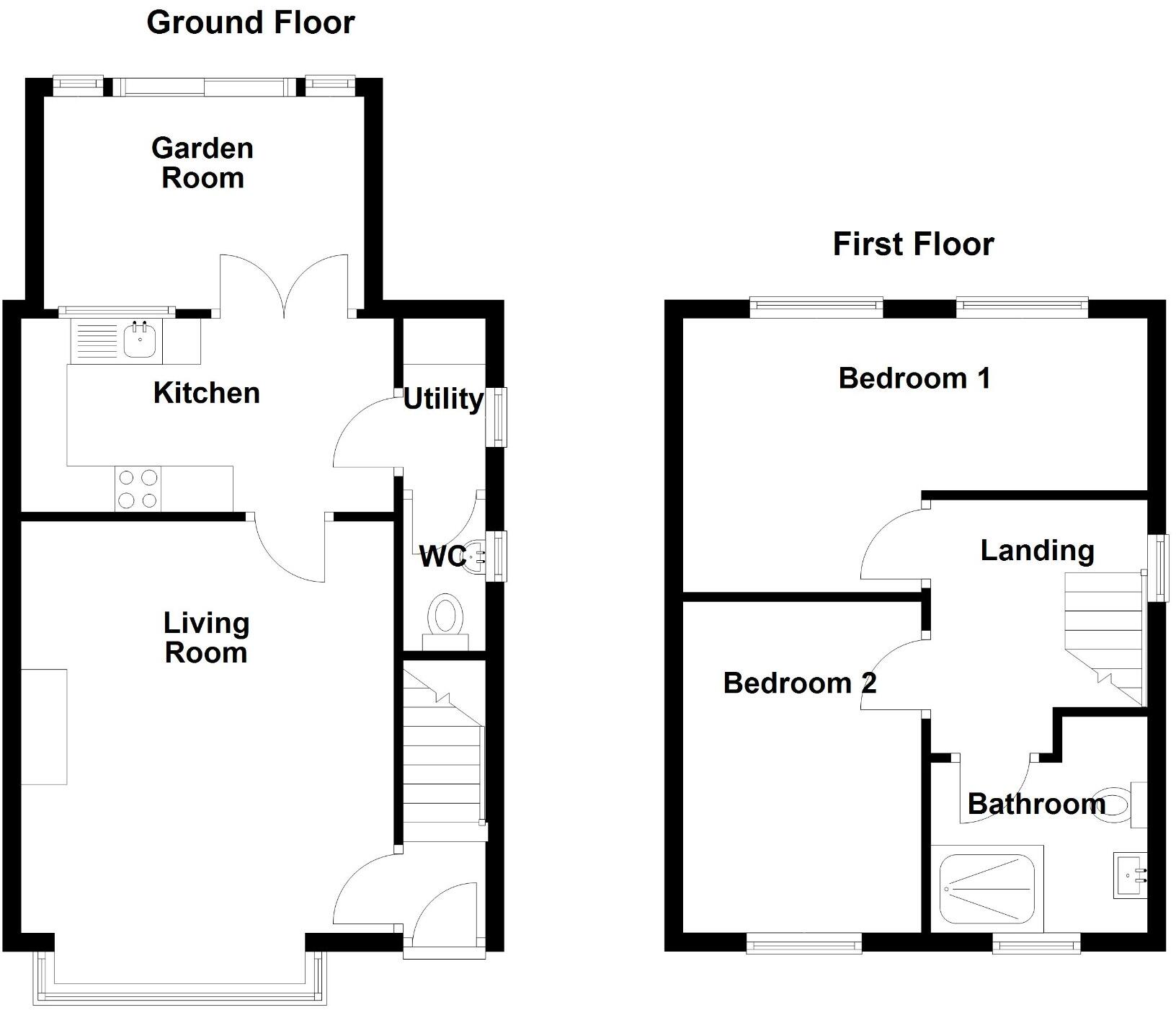 Coppull Hall Lane, Coppull, PR7 floorplan