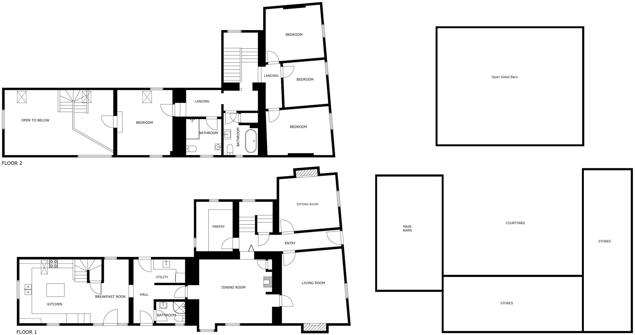 Peartree Farm, Mellguards, Southwaite, Carlisle, Cumbria floorplan