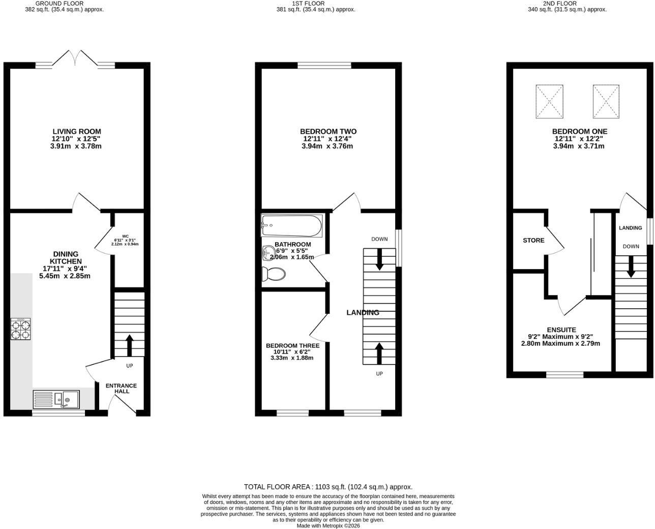Sandstone Lane, Tarporley floorplan