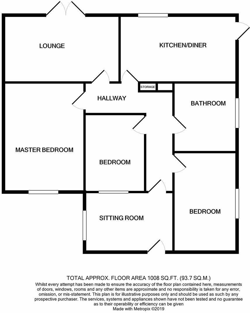 Wordsworth Road, Burntwood floorplan