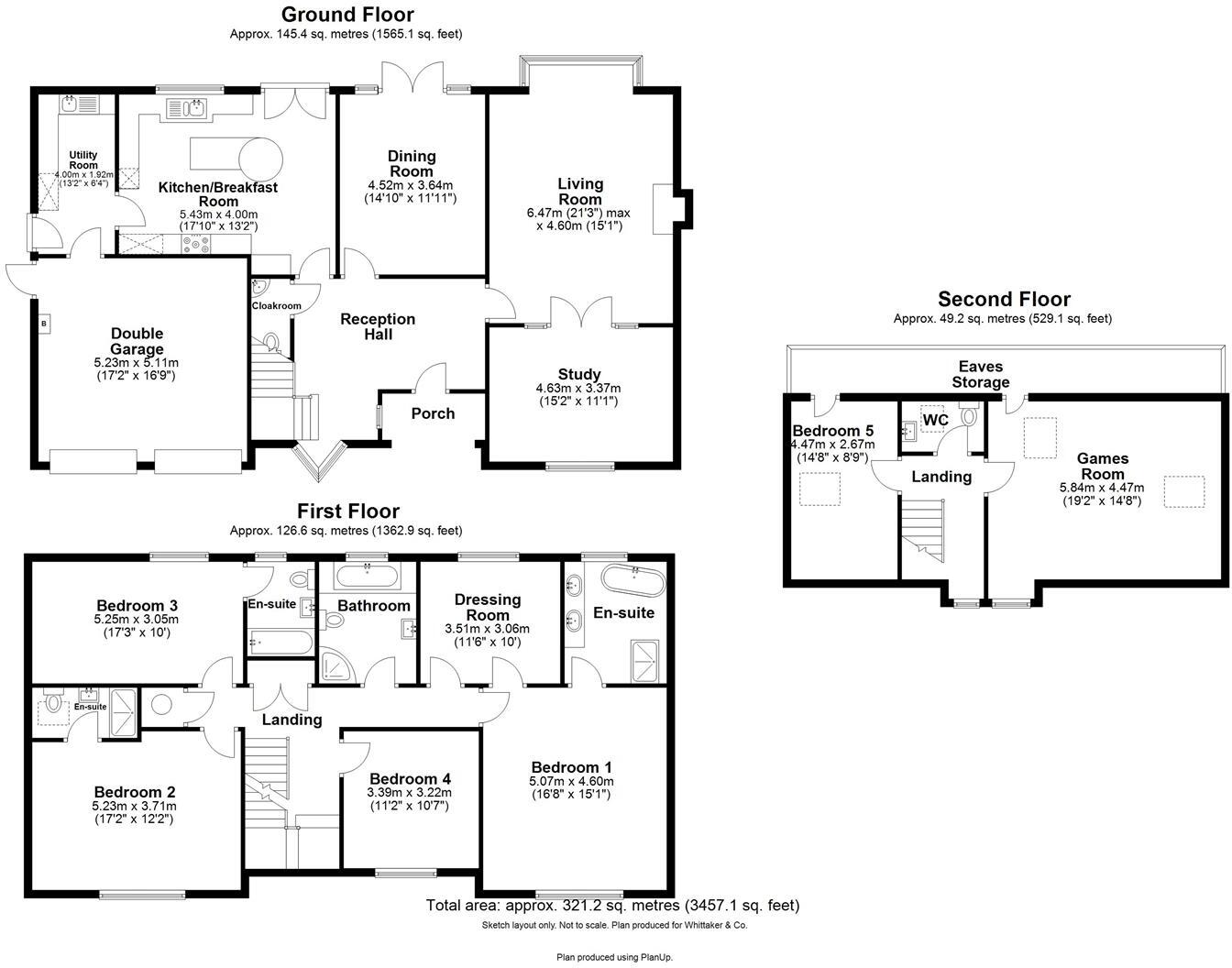 Maple Road, Harpenden floorplan