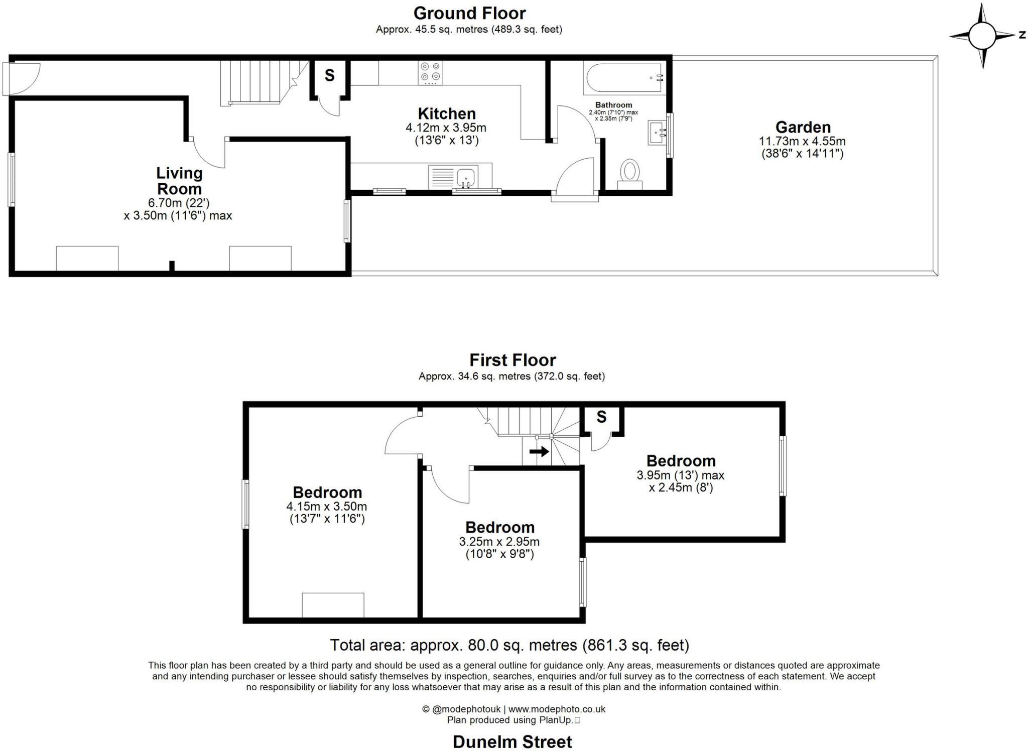 Dunelm Street, Stepney Green, E1 floorplan