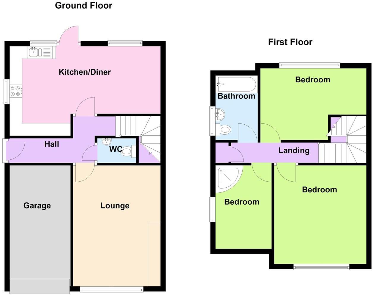 Margarite Way, Wickford floorplan