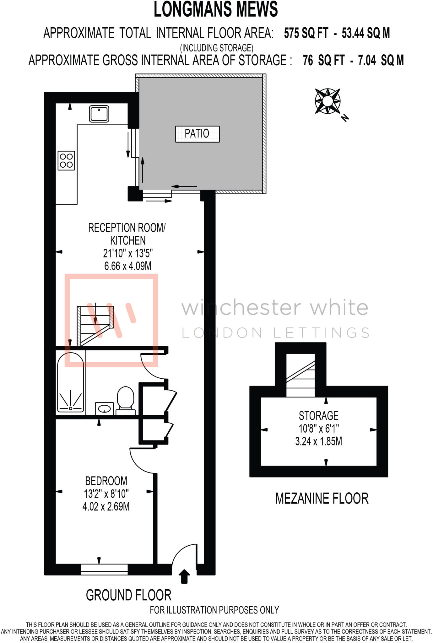 Longmans Mews, SW20 floorplan