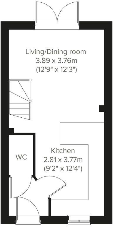 Willow Grove, Bank Hey, Blackburn, BB2 floorplan
