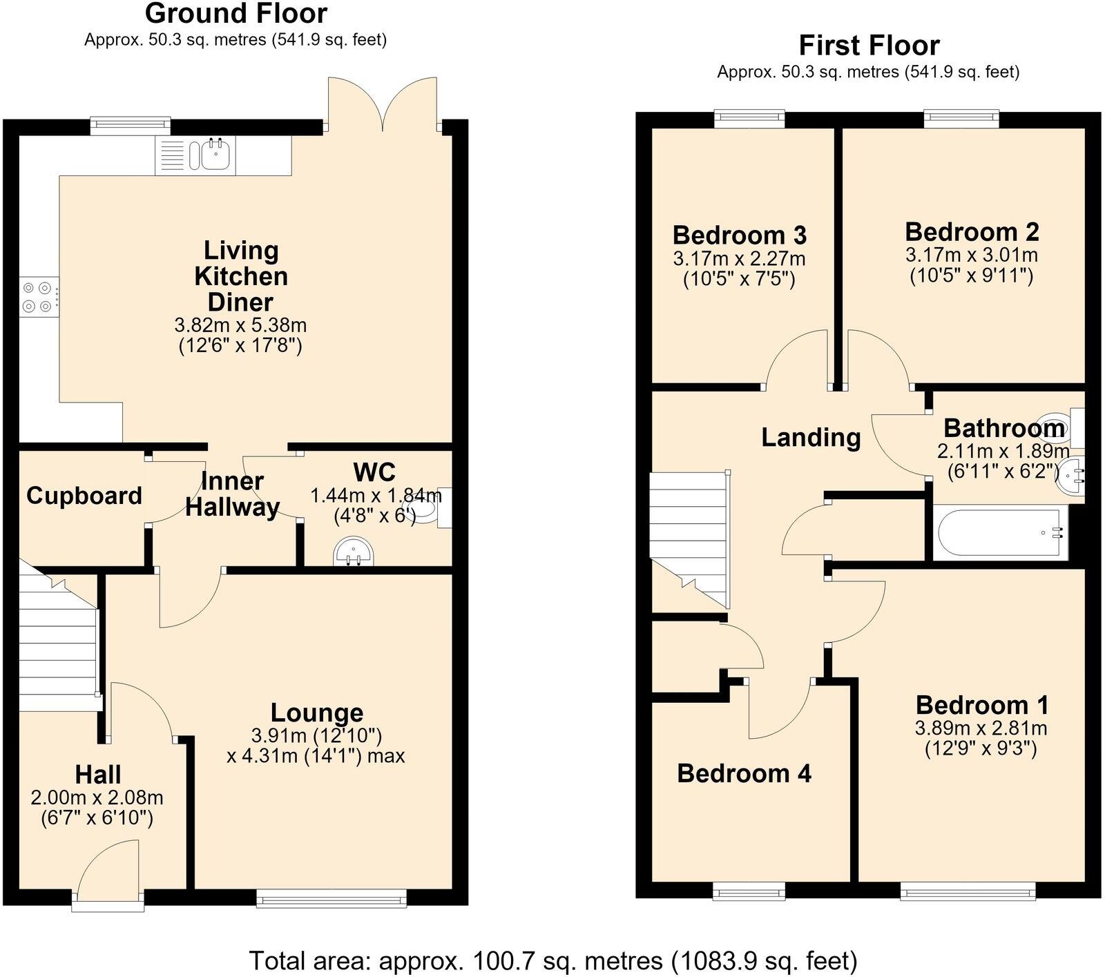 Buzzard Way, East Leake, LE12 floorplan