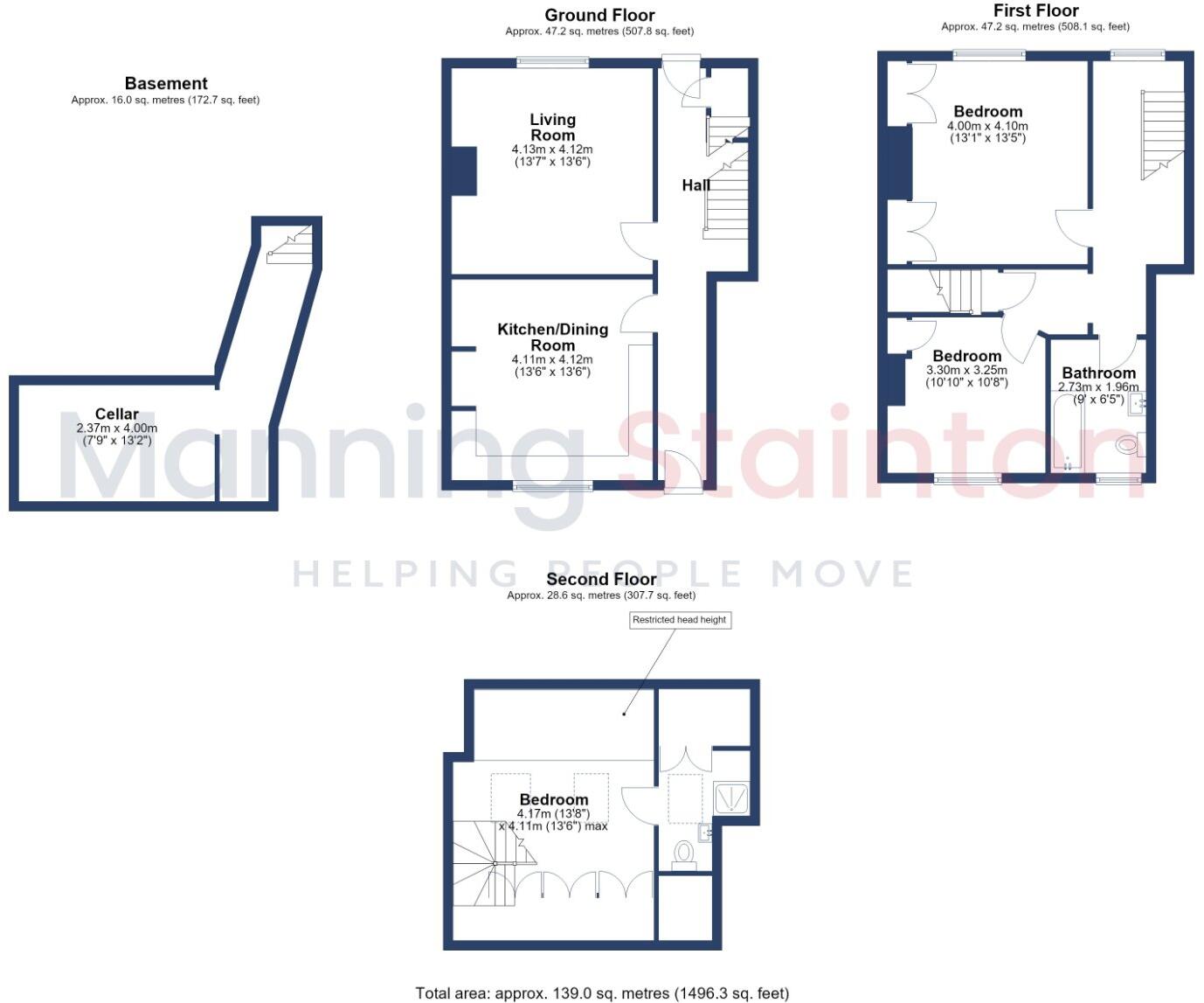 Main Street, Carlton, Wakefield, West Yorkshire floorplan