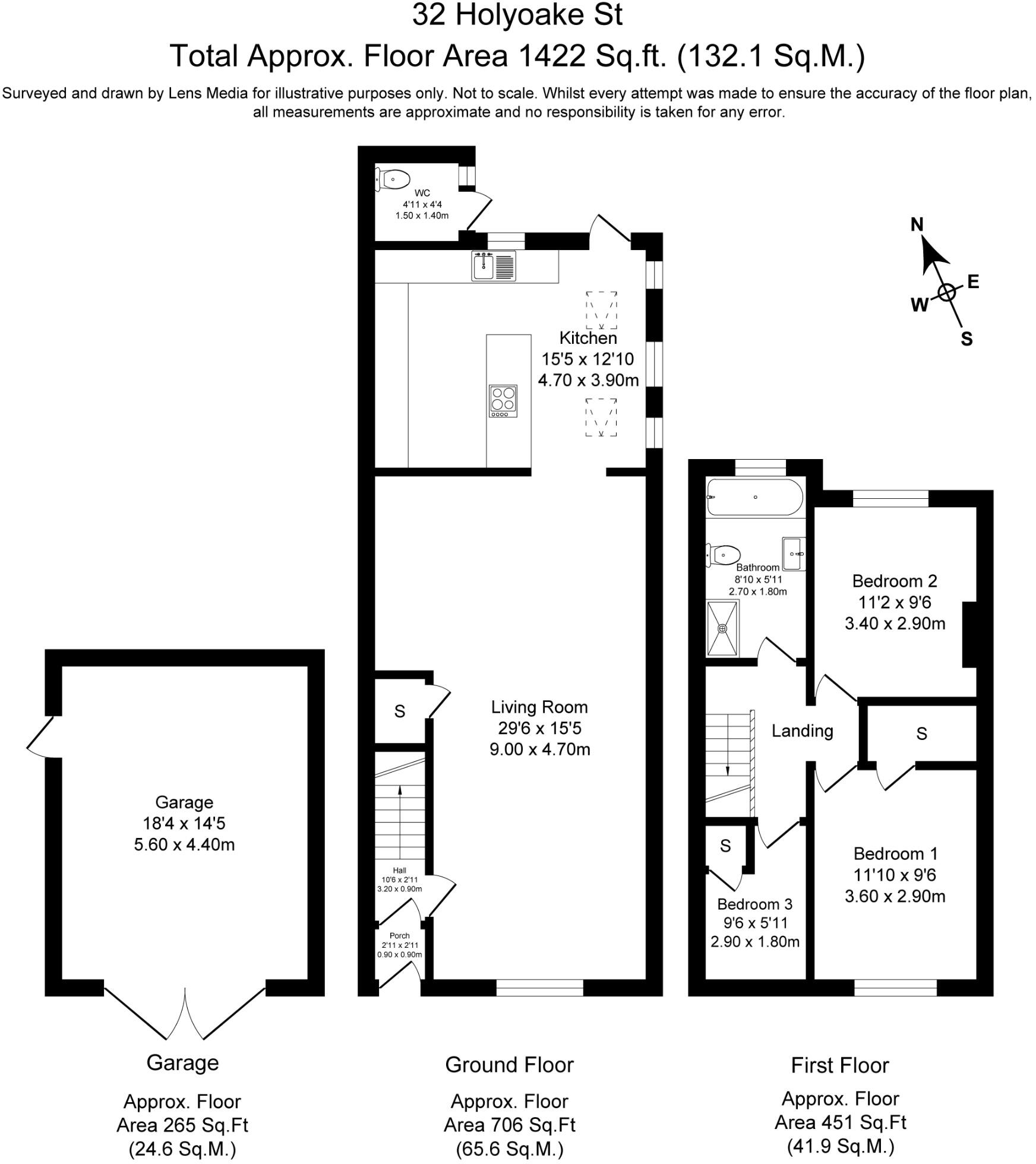 Holyoake Street, Burnley floorplan