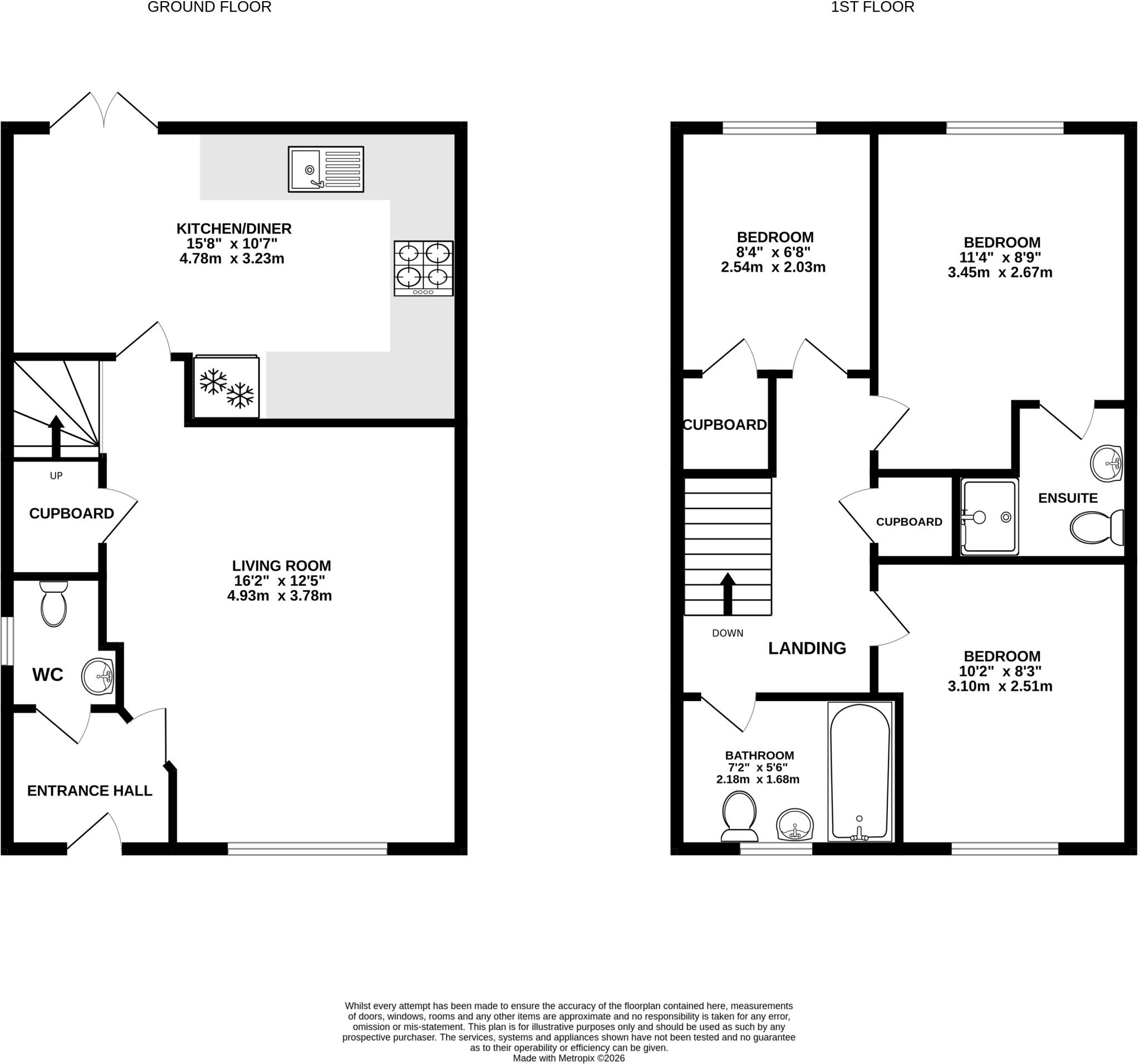 Joyford Passge, Cheltenham, GL52 5GD floorplan