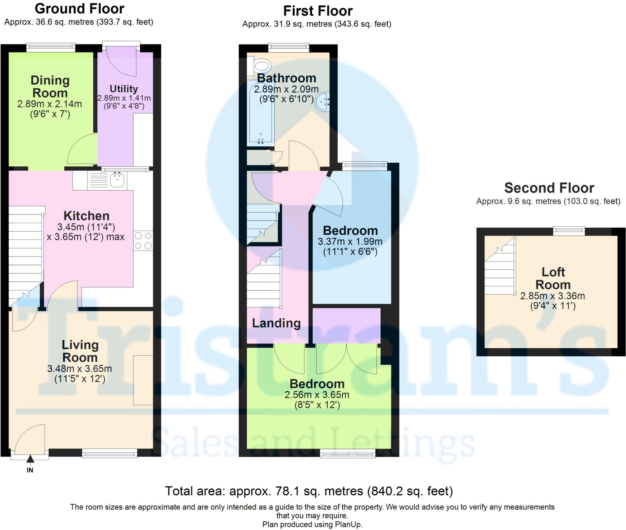 Harriett Street, Stapleford floorplan