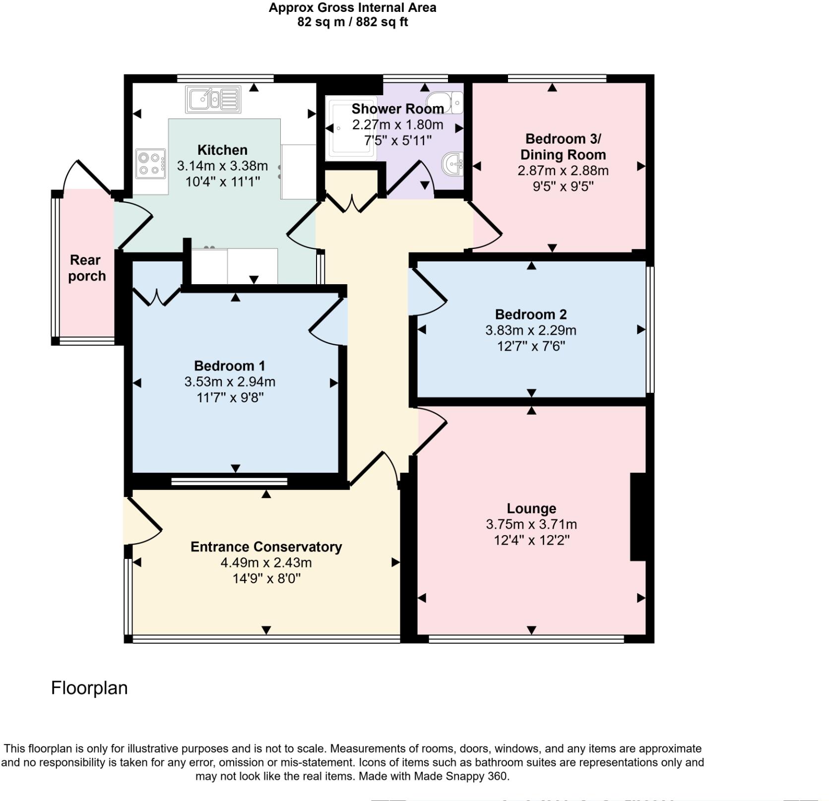 Old Church Road, Addlethorpe, PE24 floorplan