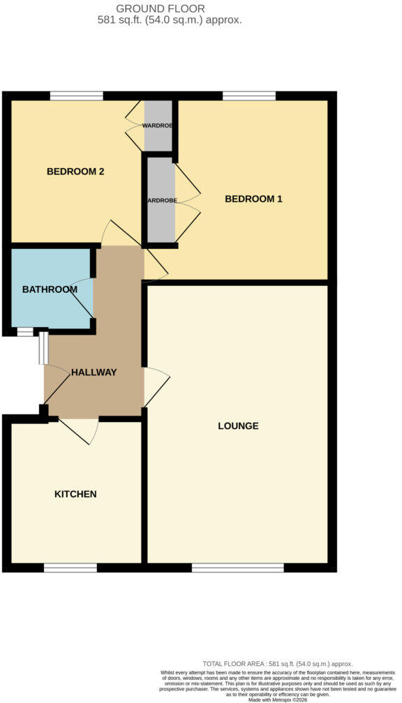 Springfield Park, Mirfield, WF14 9PE floorplan