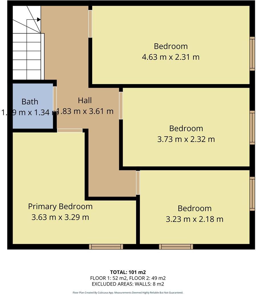 Northcote Street, Roath floorplan