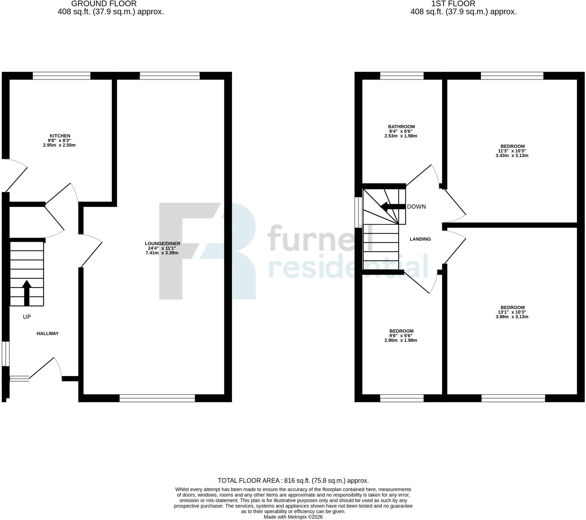 Nidd Approach, Wetherby, LS22 floorplan