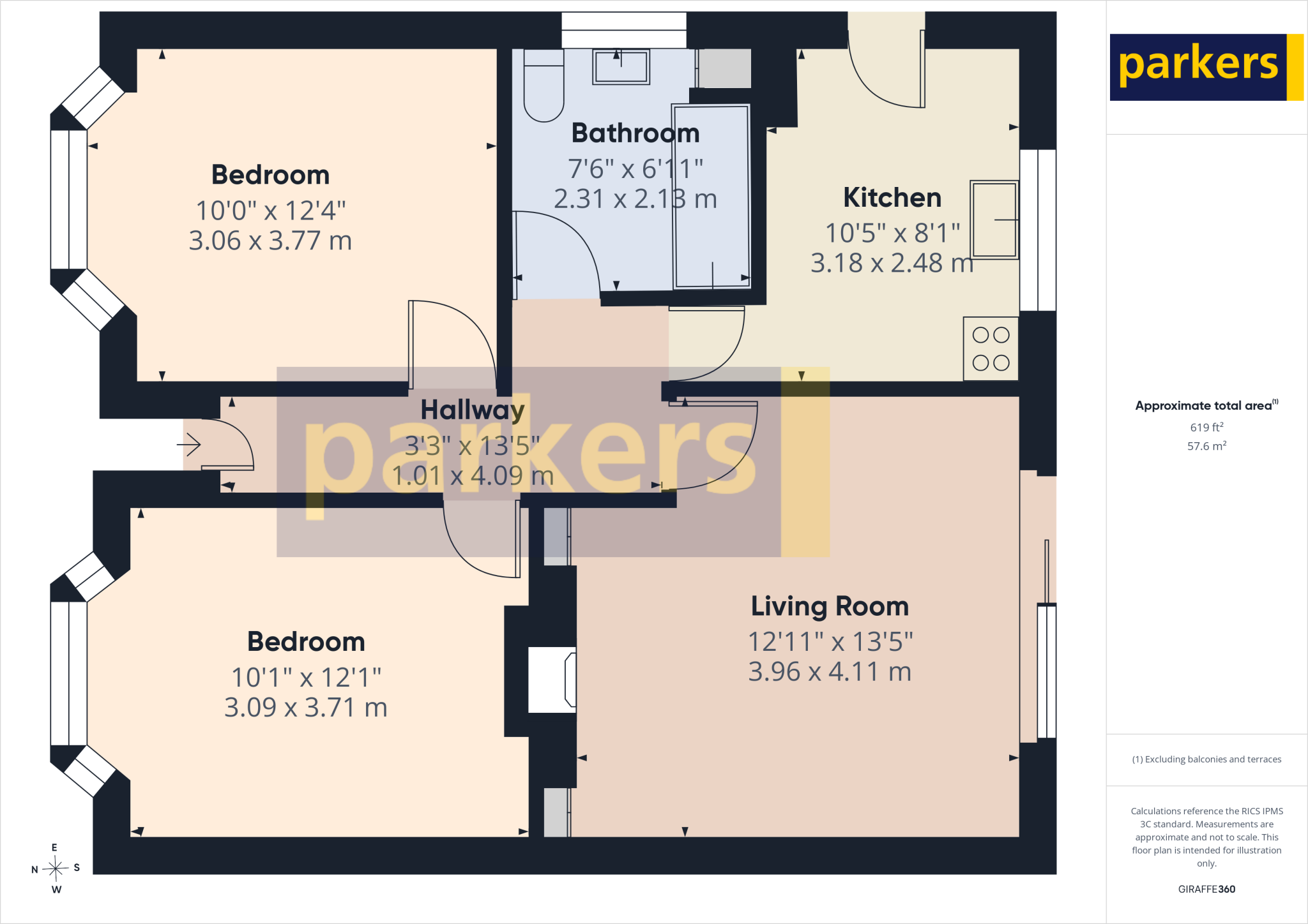 Woodwaye, Woodley, Reading, Berkshire, RG5 floorplan