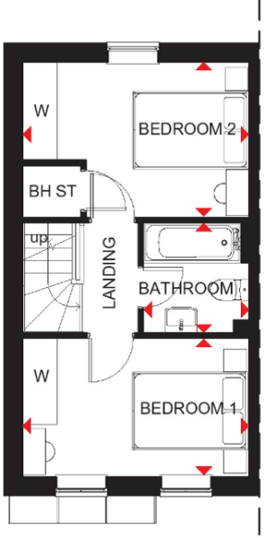 Len Pick Way, Bourne, PE10 floorplan