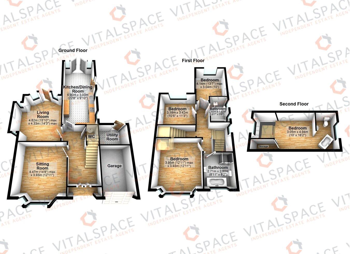 Moorlands Avenue, Urmston, Manchester, M41 floorplan