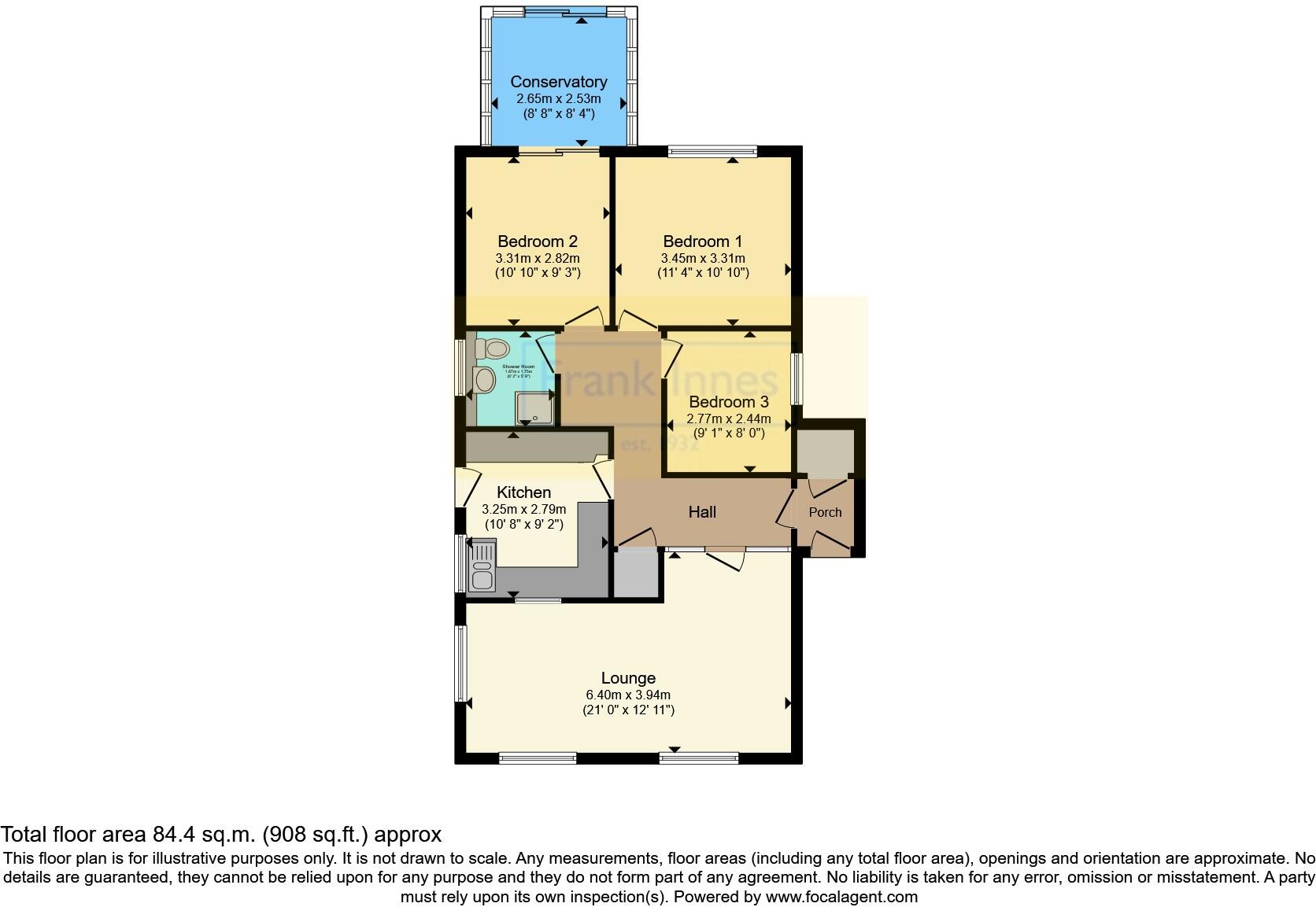 Moorfield Crescent, Sandiacre, Nottingham, Derbyshire, NG10 floorplan