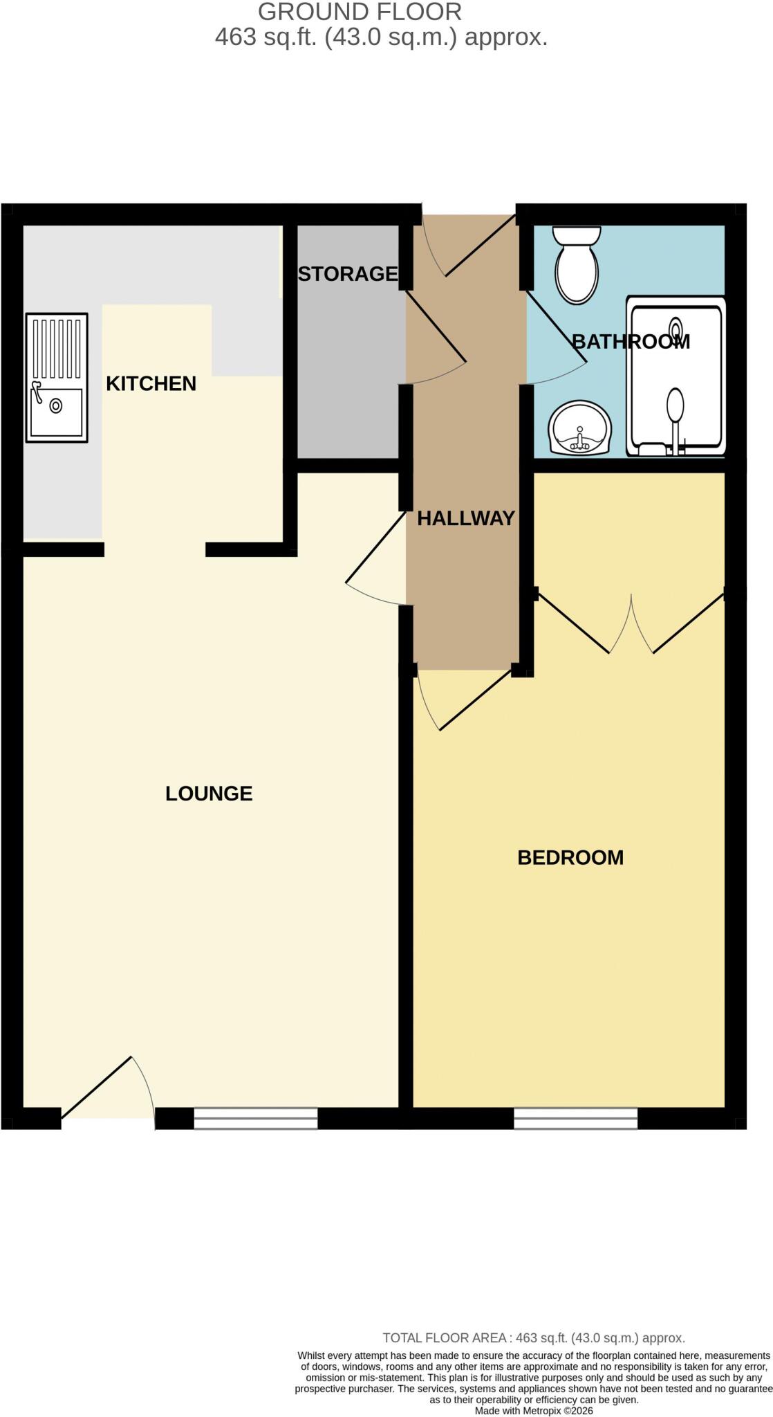 Willow Court, Brookside Road, Gatley floorplan