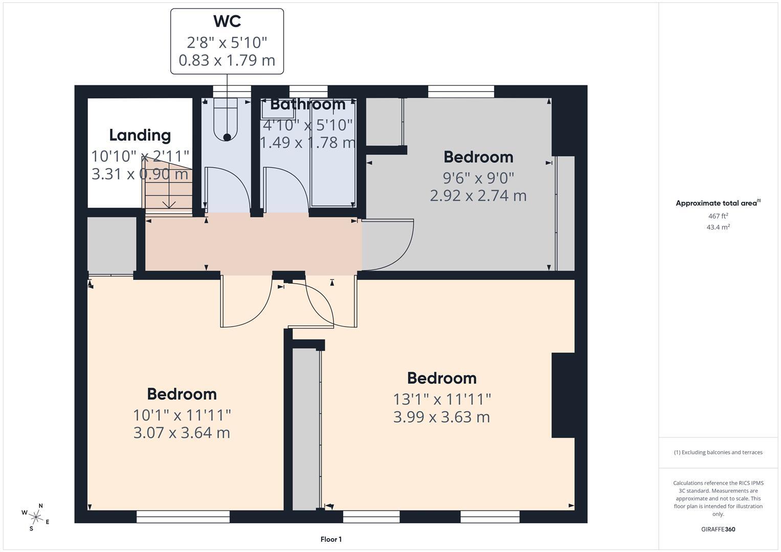 Stoats Nest Village, Coulsdon floorplan