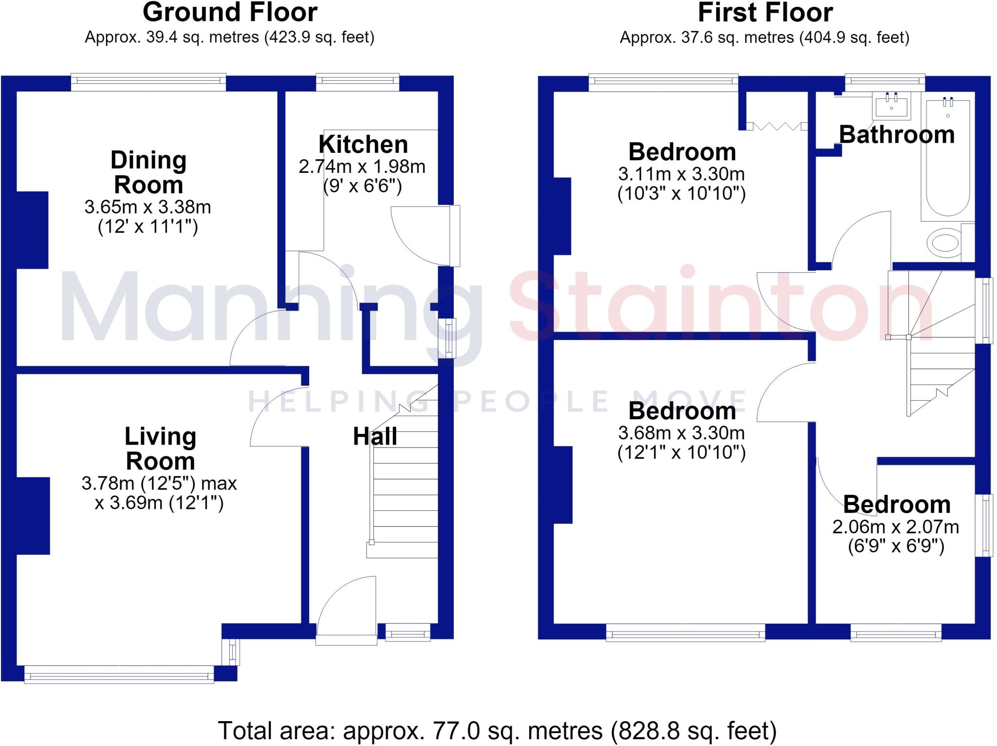 Mount Pleasant Avenue, Leeds, West Yorkshire floorplan