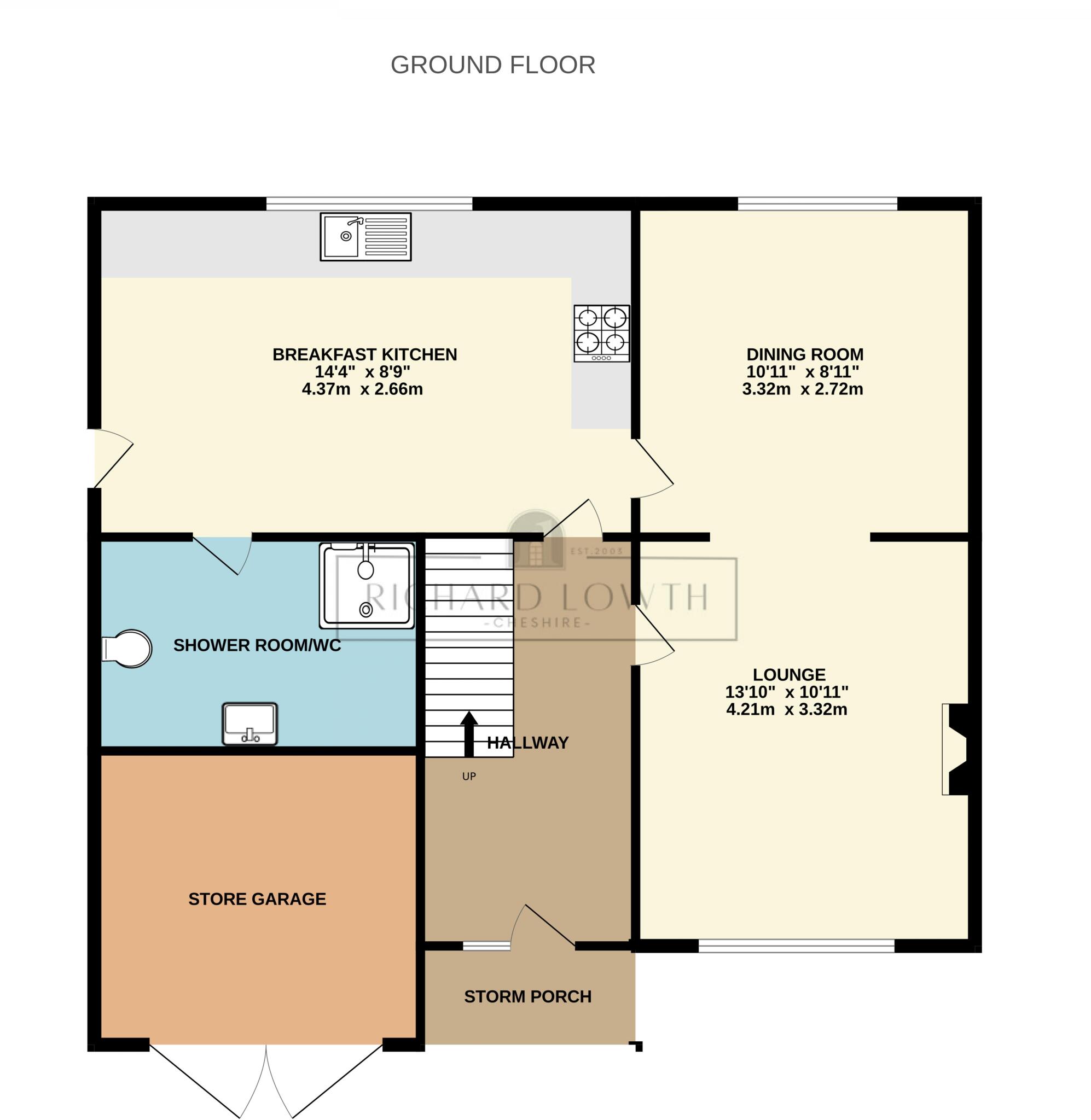 Brookfield Avenue, Poynton floorplan