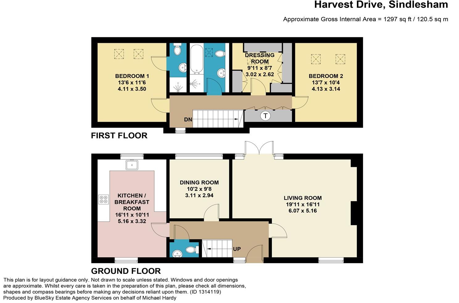 Harvest Drive, Sindlesham, Wokingham, RG41 floorplan