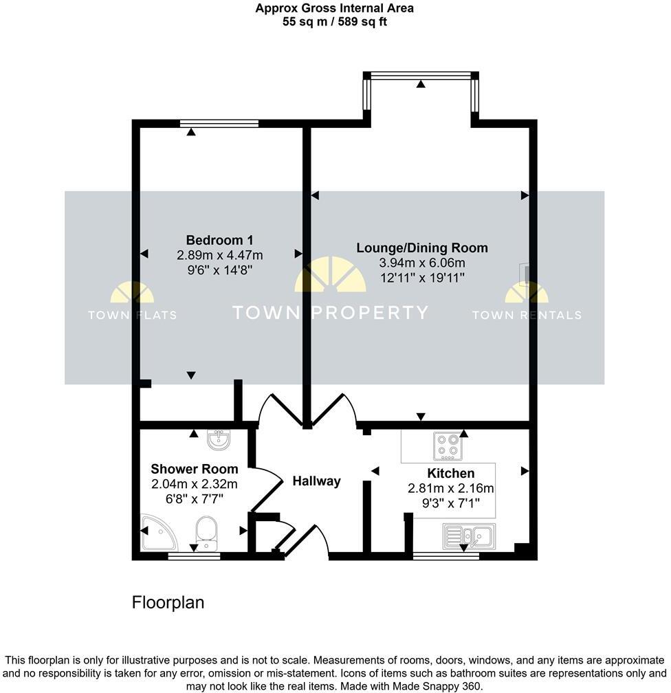 8, Kingsford, 1 St. Anthonys Avenue, Eastbourne floorplan