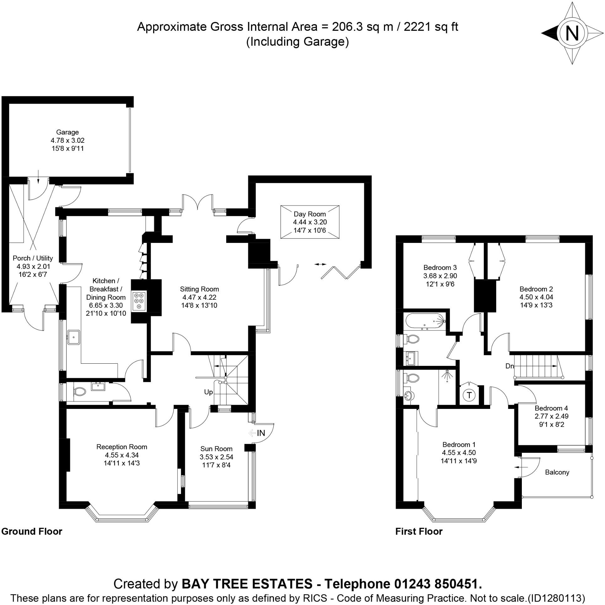 Blakes Road, Felpham, Bognor Regis, West Sussex, PO22 floorplan