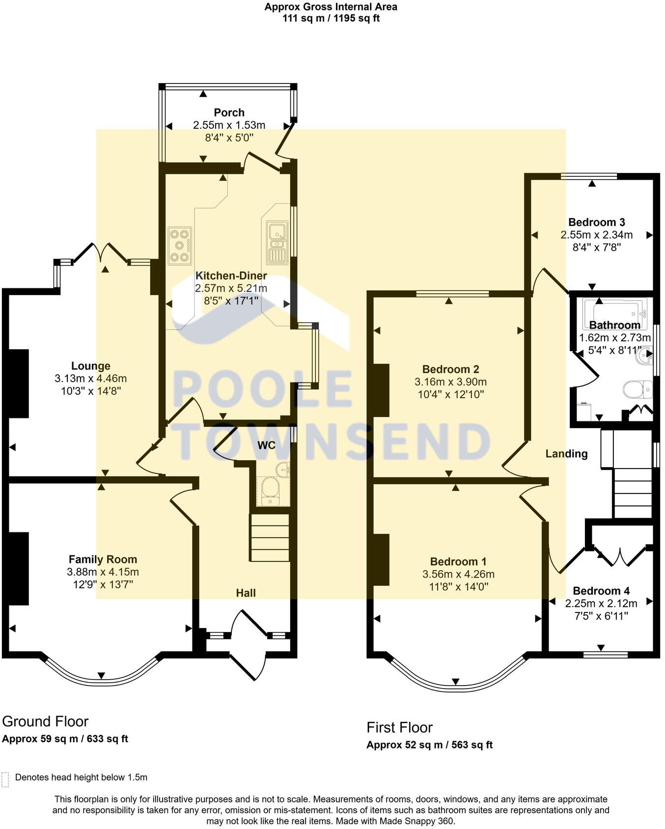 Bermuda Crescent, Barrow-in-furness, Westmorland And Furness, LA14 3DJ floorplan