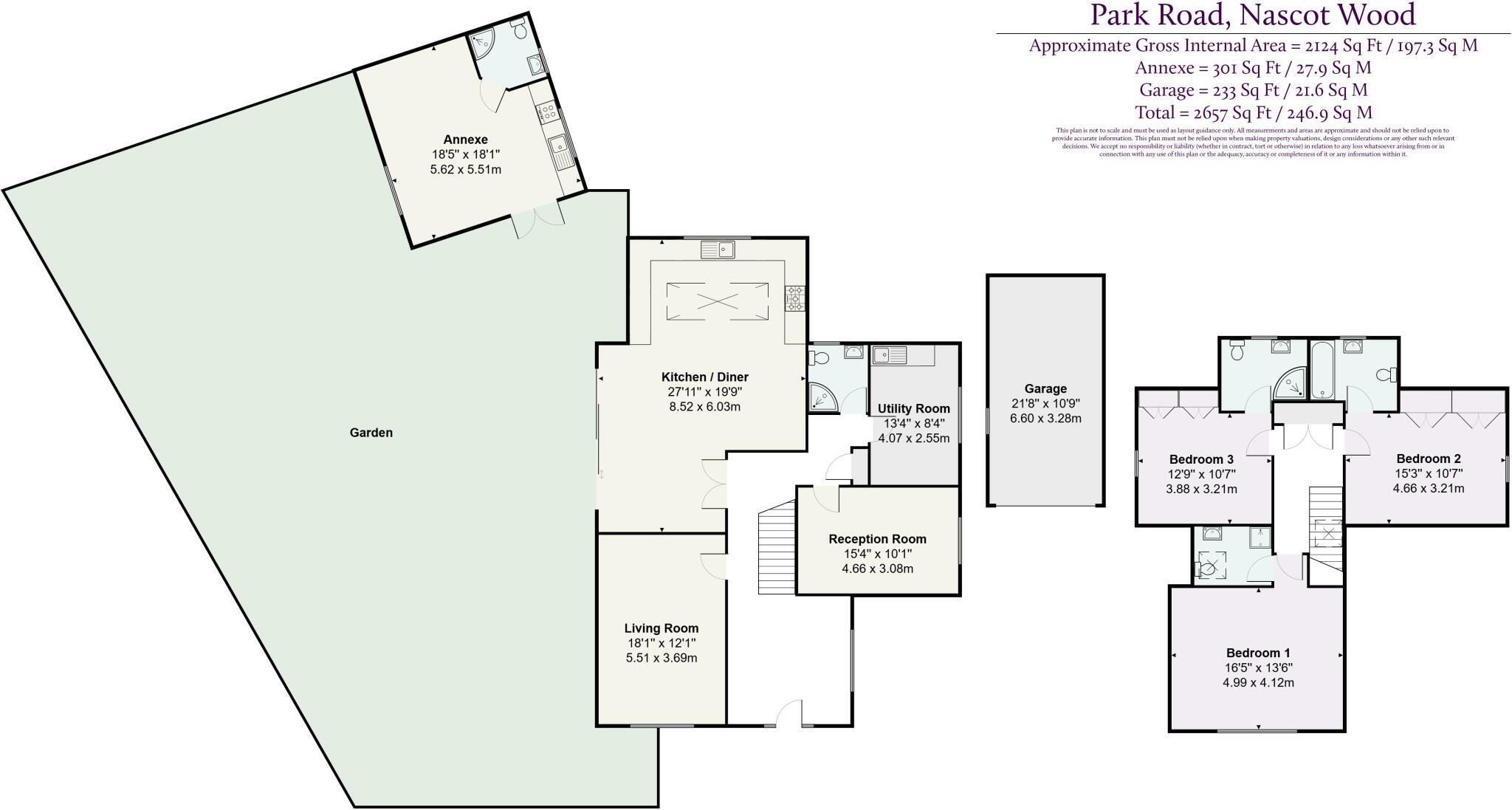 Park Road, Nascot Wood floorplan
